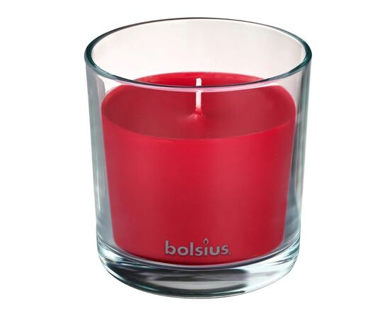 Candle in glass with pomegranate aroma Bolsius 95/95