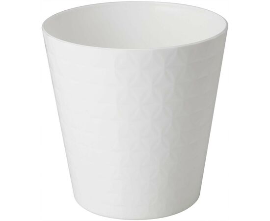 Plastic pot FORM PLASTIC Diamond petit 3730-011 Ø15 white