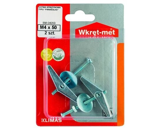 Toggle anchor Wkret-met BM-04050 M4x50 mm 2 pcs