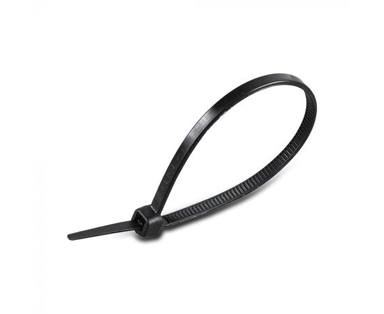 Cable tie V-TAC 4.5 300mm 100pcs black 11174