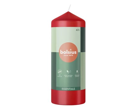 Candle Bolsius delicate red 150/58 mm