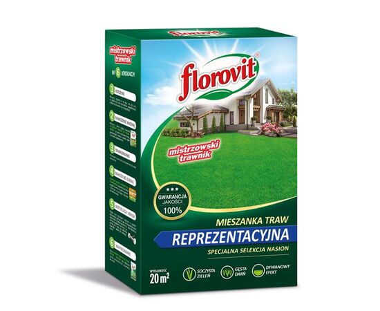 ბალახი გაზონის Florovit Representative Lawn Mix 0,5 კგ