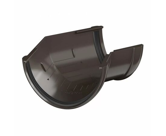 Gutter angle Technonicol 125/82 PVC 135° dark brown