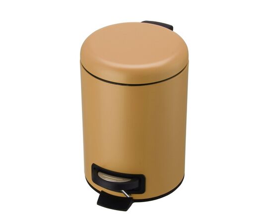 Trash bin Bisk TREND ORANGE PASTEL 07509 3 l