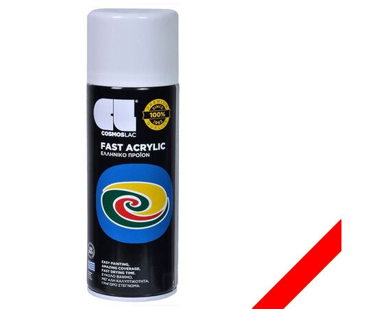 საღებავი-სპრეი SPRAY FAST ACRYLIC RED R3002 400ml 0143002