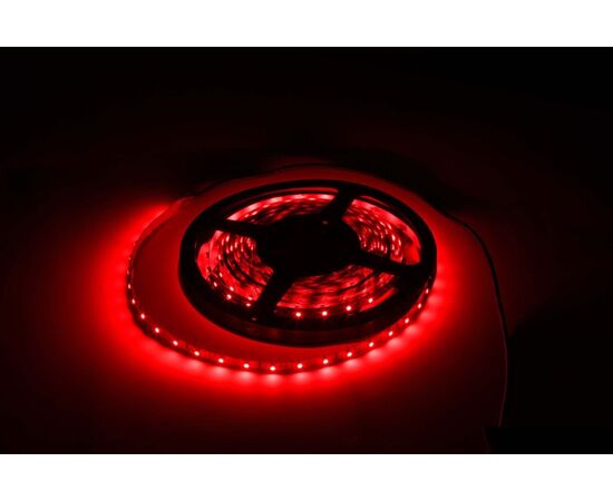 Tape LED ACK 7W 12V 5m 6500K 4040 Double IP20 red