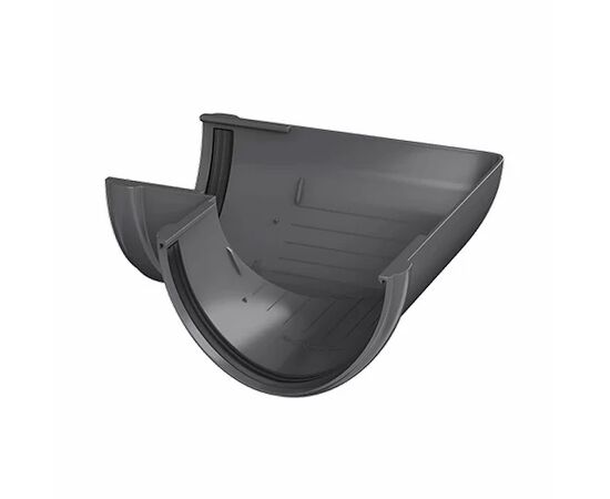 Gutter angle Technonicol 125/82 PVC 135° gray