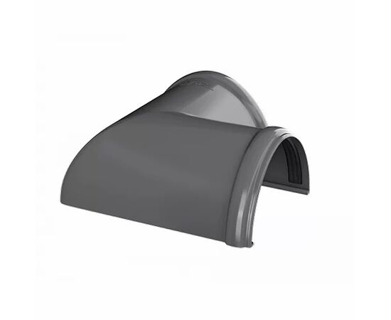 Gutter angle Technonicol 125/82 PVC 135° gray