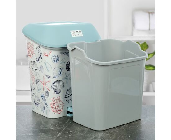 Trash bin Plastik Repablik 15 l "Decor Surf"