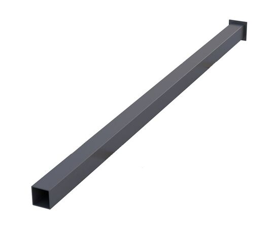 Steel post 80x80x2mm, L=2700mm, RAL9005