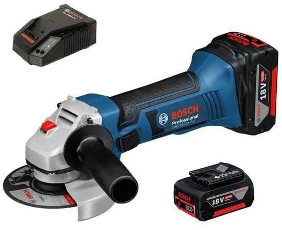 Cordless angle grinder Bosch GWS 18-125 V-LI 18V (0615990L6G)