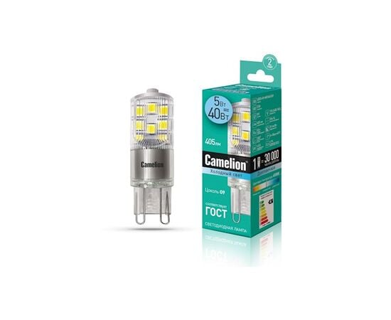 LED Lamp Camelion 4500K 5W G9