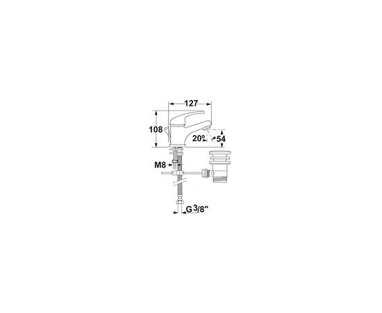 Washbasin mixer Gala G3897600