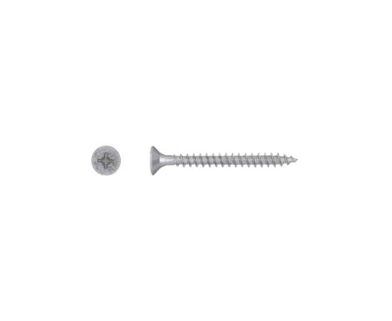 Screw universal hardening for wood white galvanized Koelner 4.0x25 mm 28 pcs B-UC-4025-B