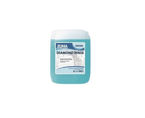 Cleaning agent for industrial dishwashers Zoma Diamond Rinse DR5000 5l