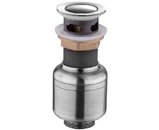 Chrome-plated siphon Magdrain POP02-G