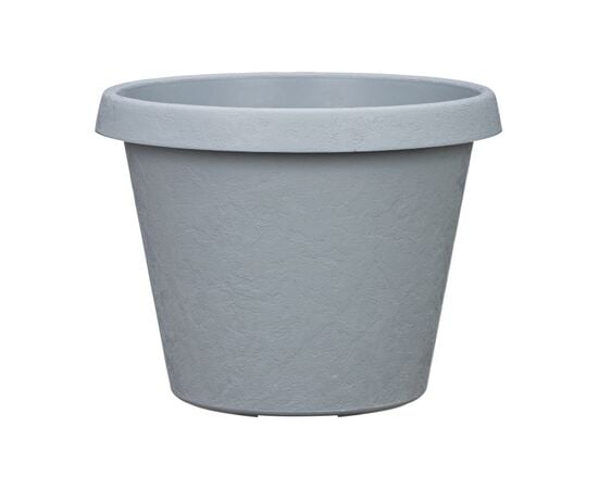 Outdoor plastic pot Scheurich 35/285 Stones light grey