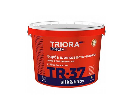 ინტერიერის საღებავი TRIORA TR-37 silk and baby 5 ლ