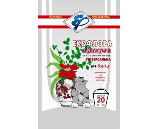 Грунт универсальный Ekoflora 20 л