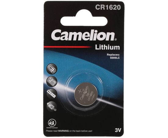 ელემენტი Camelion Lithium CR1620 3V 1 ც