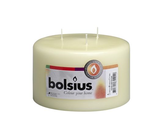Свеча большой Bolsius 100/150 кремовый