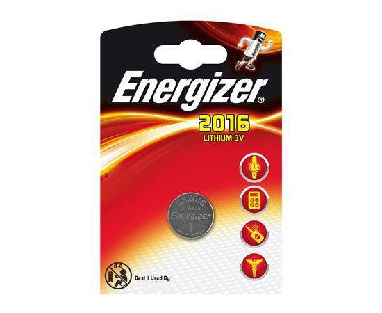 Батарейка Energizer CR2016 3V Lithium 1 шт