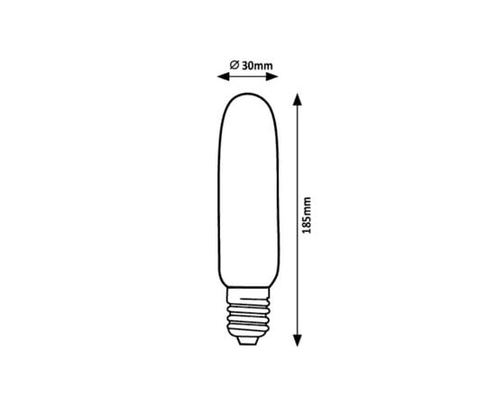 Лампа Rabalux LED Е27 5W 3000K T30 h185 Filament 79007