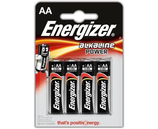 Батарейка Energizer AA Alkaline Power 4 шт