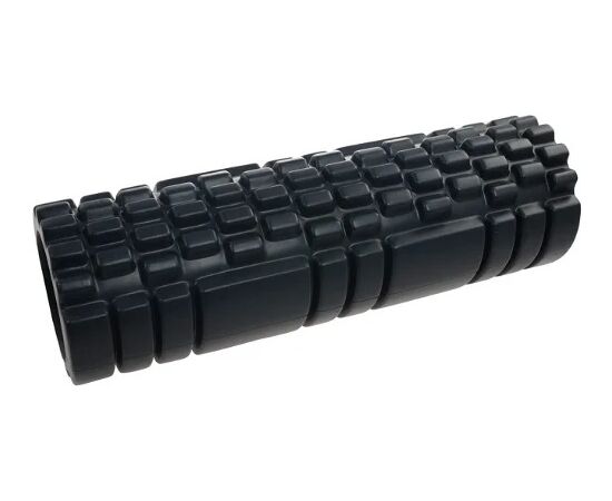 Roller for massage LifeFit Yoga roller A11 45x14 cm black