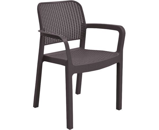 Chair Allibert Samanna 53x58x83 brown