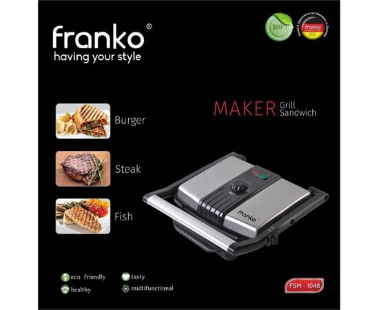 Sandwich maker Franko FSM-1048 2200 W