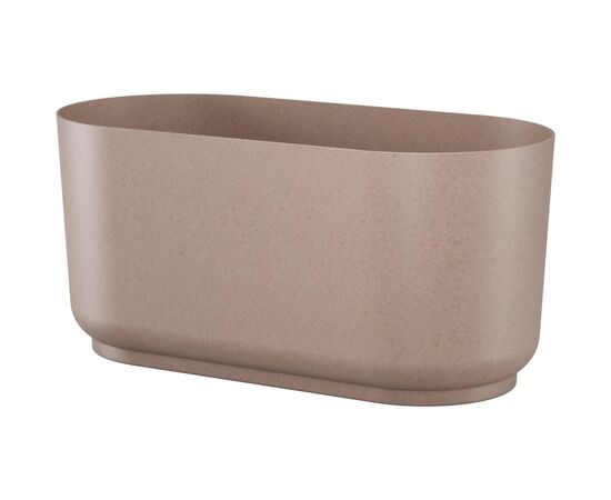 Flowerpot plastic FORM PLASTIC Satina Eco box 27 natural wood (4295-078)