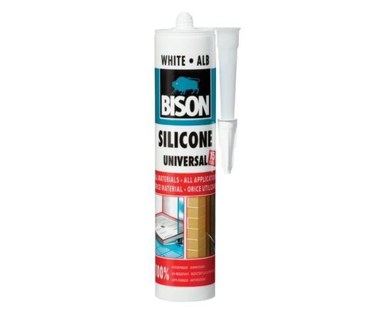 სილიკონი Bison Silicone Universal 280 მლ გამჭვირვალე