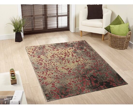 ხალიჩა Bohemian 23114 Taupe/Red 160X230