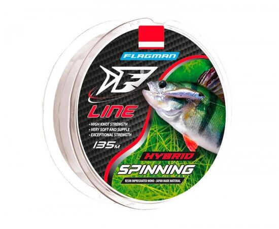 ძუა Flagman Line Spinning 135 მ 0.18 მმ