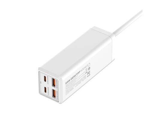 Удлинитель адаптер LDNIO SC1418 1 2м 2 USB-A C