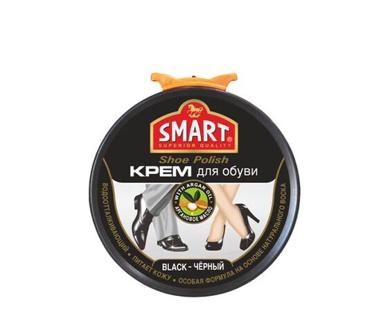 Паста для полировки кожи Smart 50мл черная