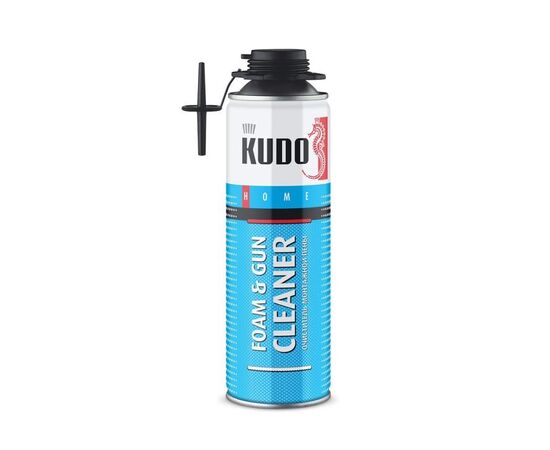 სამონტაჟო ქაფის გამწმენდი Kudo FOAM&GUN CLEANER 650 მლ