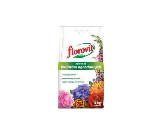 Fertilizer granular for garden flowers Florovit 3 kg