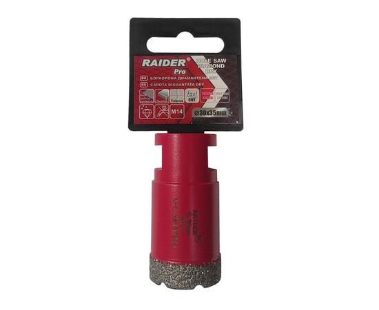 გვირგვინი ალმასის Raider Dry RD M14 30 მმ (157846)