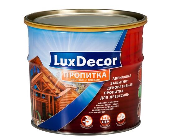 Пропитка LuxDecor plius+ Ель 1 л