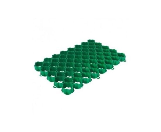 Lawn grid Aleana green