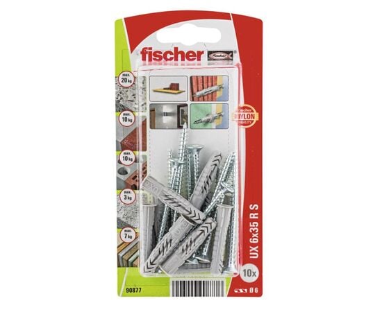 Dowel Fischer UX6x35 R 10 pcs 90877