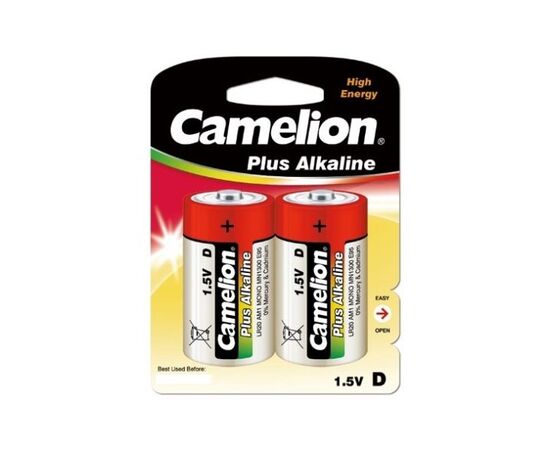 Батарейка Camelion D Plus Alkaline 2 шт