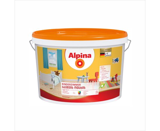 Dispersion paint Alpina Kinderzimmer B1 10 l