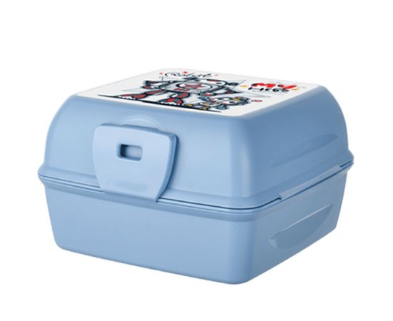 Plastic lunch box TITIZ 9,2x15x15cm AP-9460 28383
