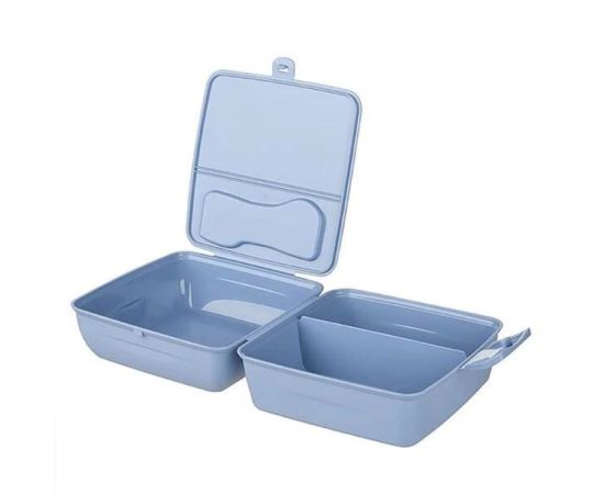 Plastic lunch box TITIZ 9,2x15x15cm AP-9460 28383