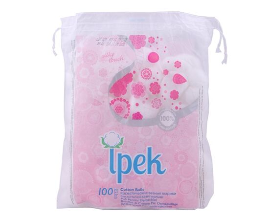 Cotton white Ipek balls 100 pcs