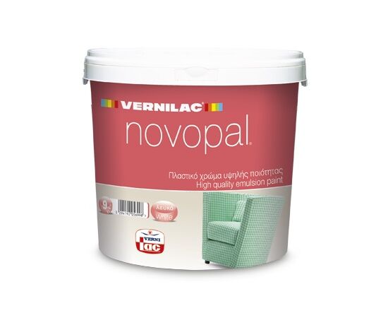 საღებავი წყალ-ემულსიის Vernilac Novopal 8580 3 ლ