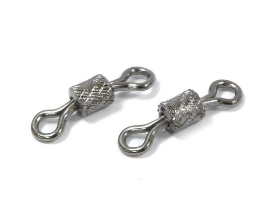 Карабинчики Namazu Rolling Ribbed Swivel BN №10 10 шт